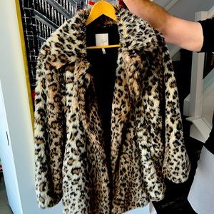 Joie faux fur jacket - spent almost 500$